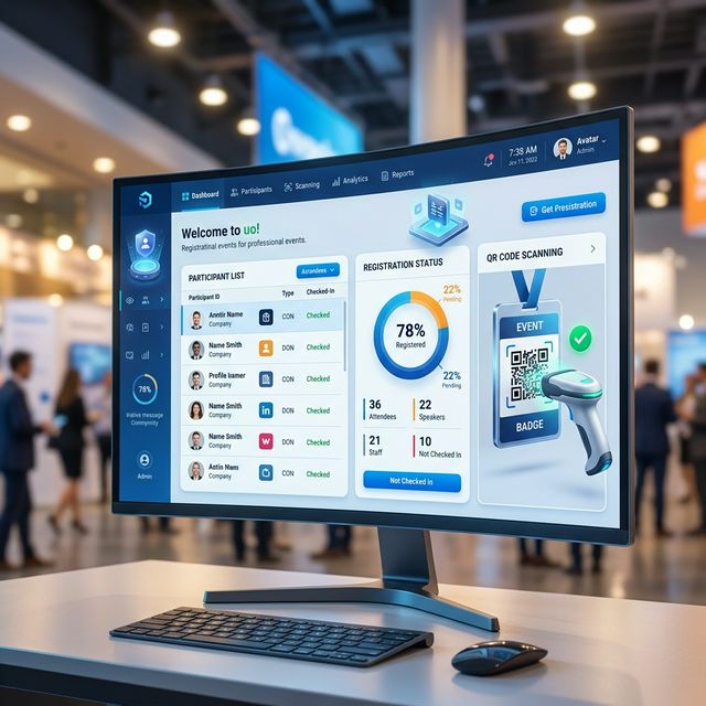 Deltakerregistrering Dashbord